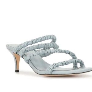 Mara & Mine Ruched Strap Sandals 7
